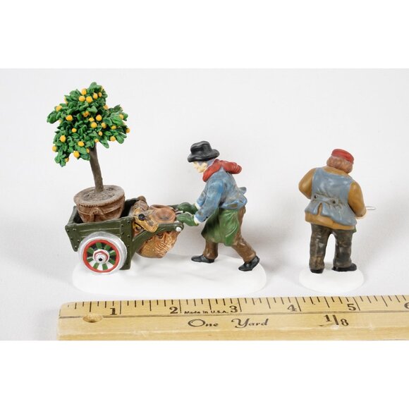 Department 56 Master Gardeners Set of 2 Dickens Village Accessory #58458 w/ Box - Picture 2 of 7
